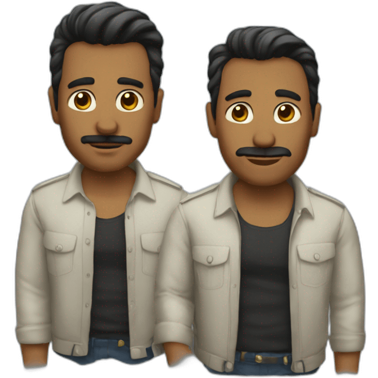 dos hombres emoji