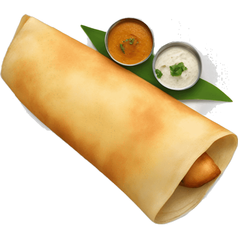 South indian dosa emoji