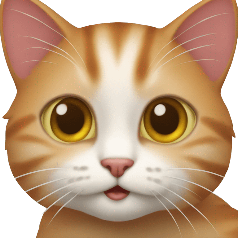 Gatito rojo  emoji