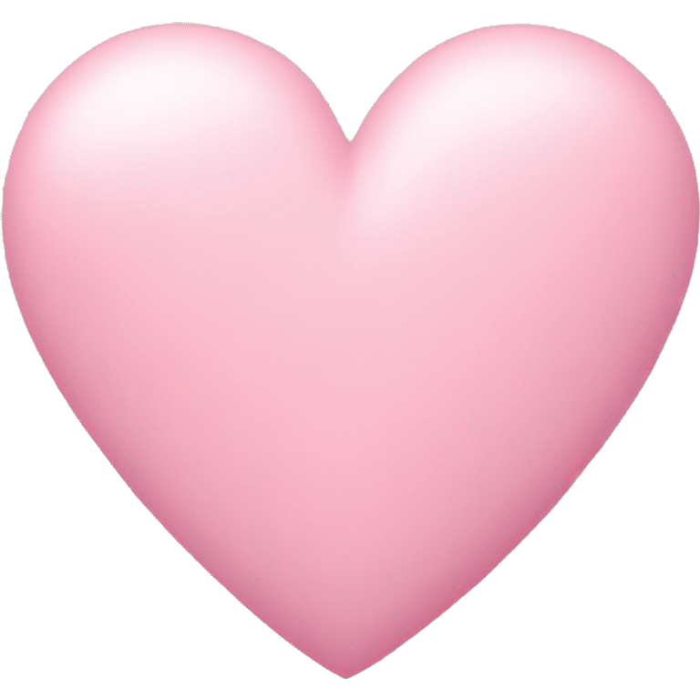 pastel pink heart emoji