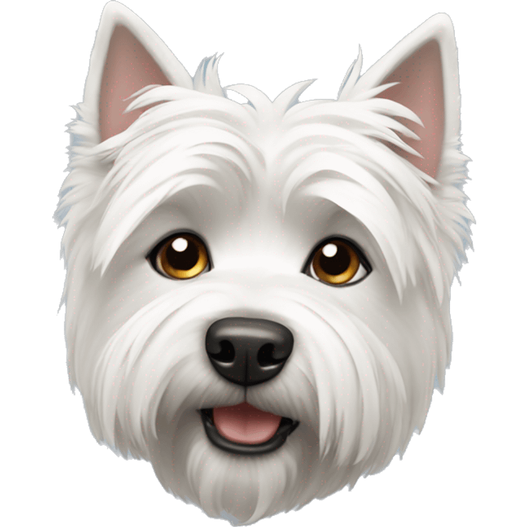 west highland terrier  emoji