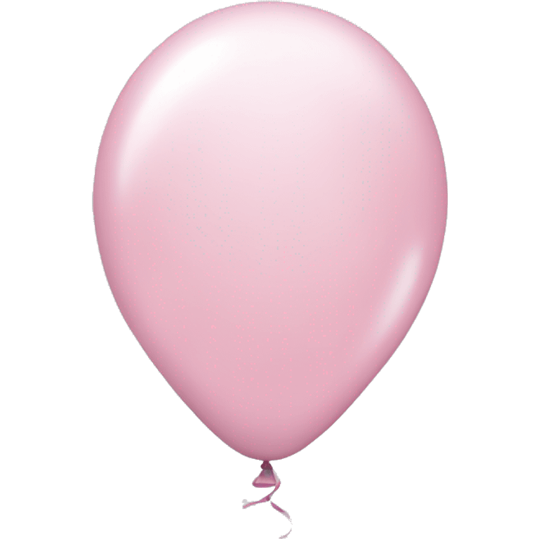 Light pink balloon emoji