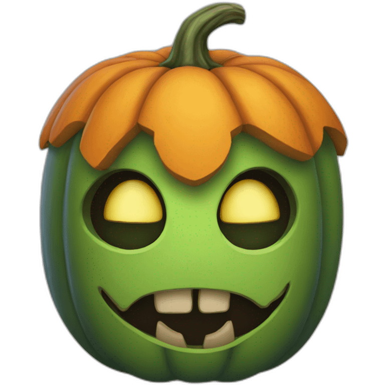 Halloween pumpkin emoji