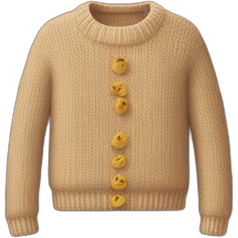 autumn sweater emoji