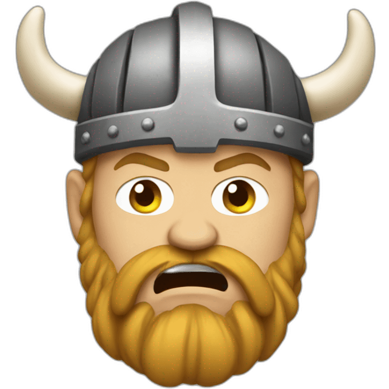 upset viking emoji