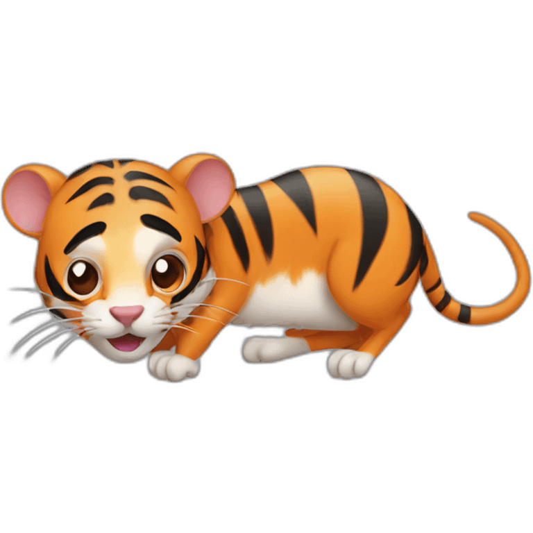 rat and Tiger emoji