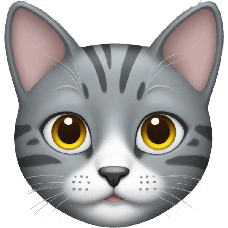 grey cat emoji