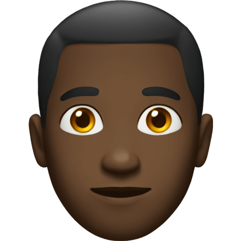 Black guy emoji