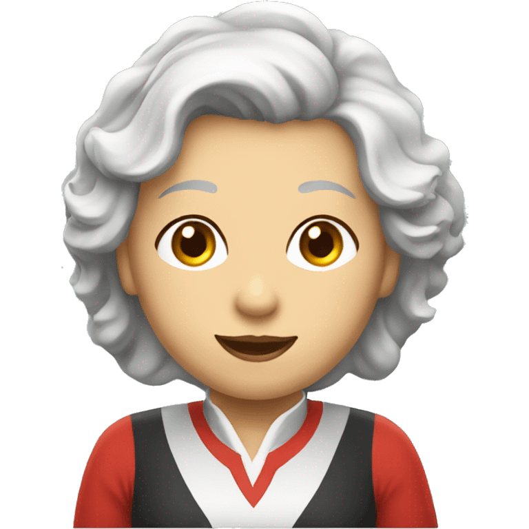 Gran jugadora de billar  emoji