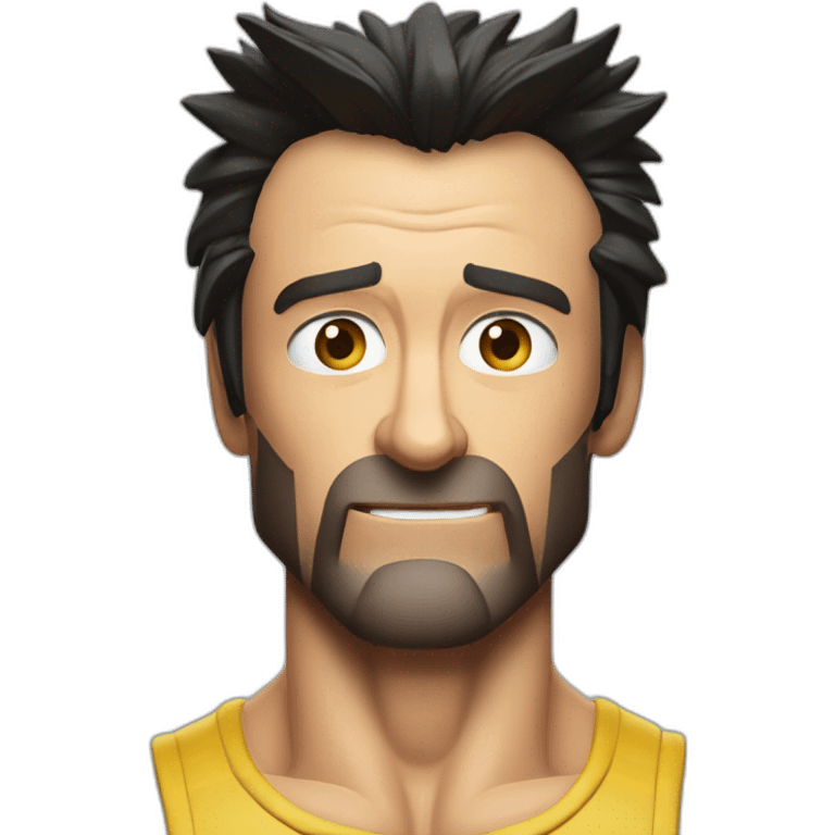 hugh jackman wolverine emoji