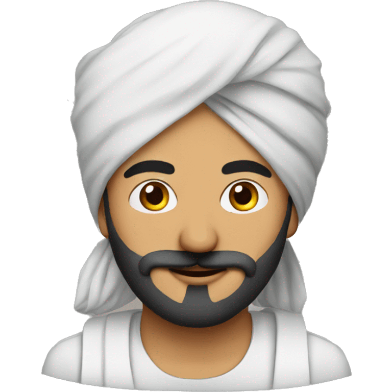 Sardar guy wearing mask emoji