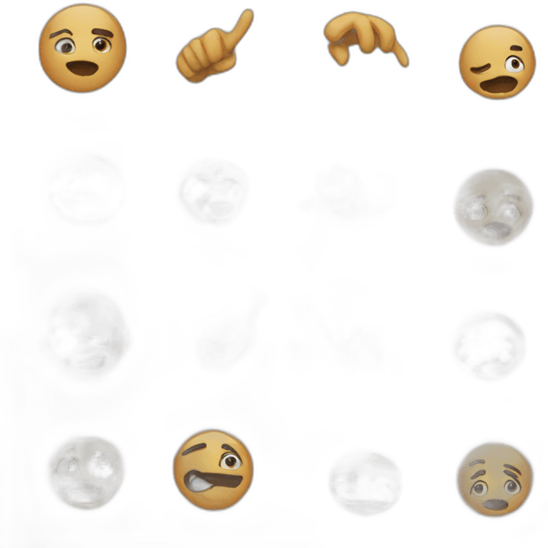 Emoji qui fait un doigt emoji