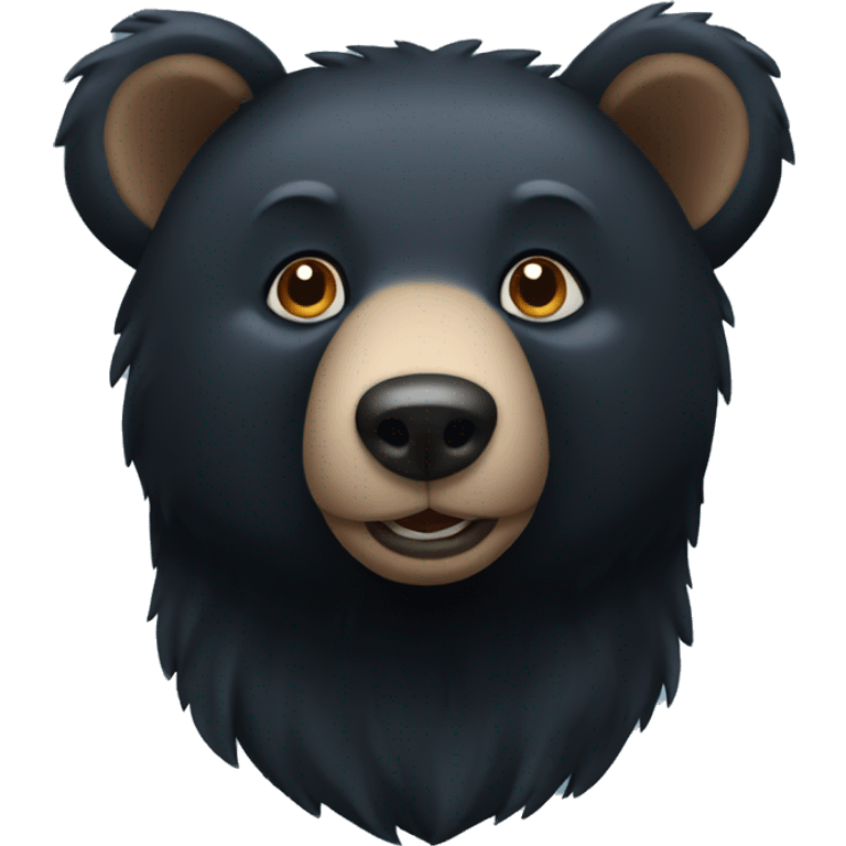 Black bear emoji