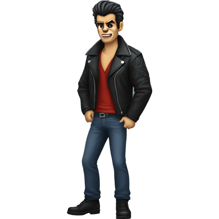 Greaser werewolf emoji