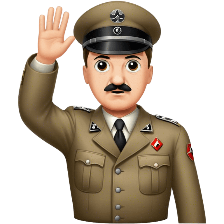 Hitler salut emoji