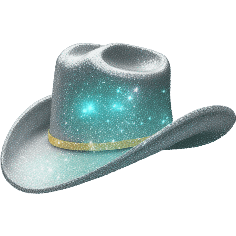 sparkly cowboy hat emoji