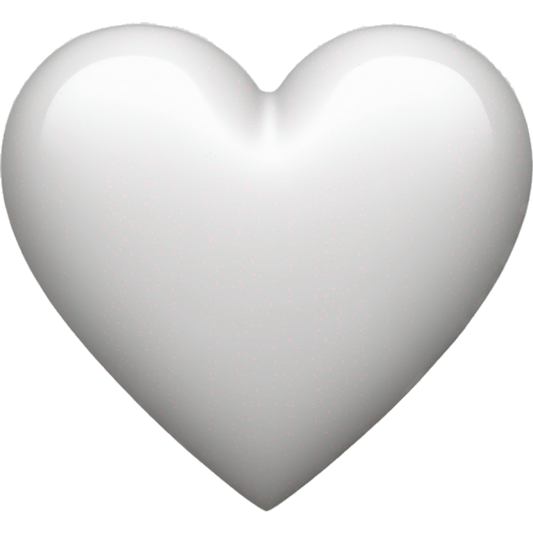 white heart symbol of purity emoji