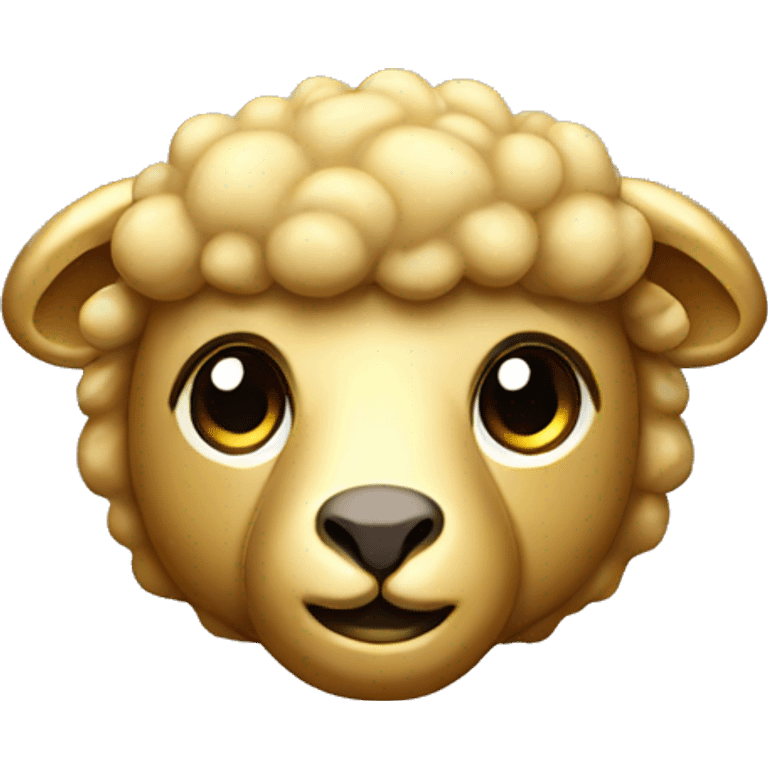 gold sheep emoji