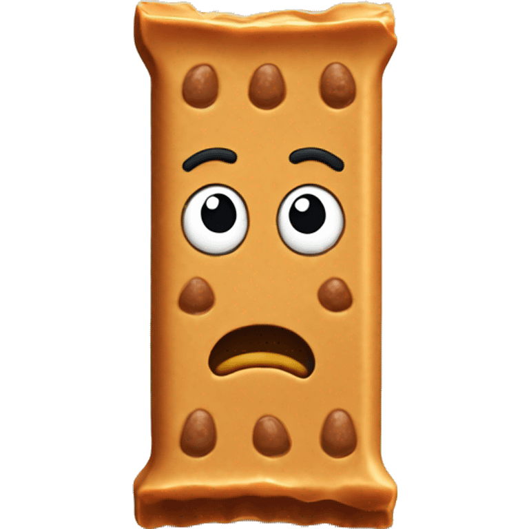 sad protein bar  emoji