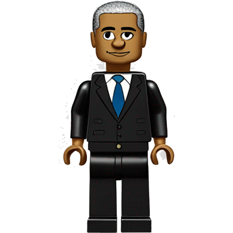 BARACK OBAMA full body lego emoji