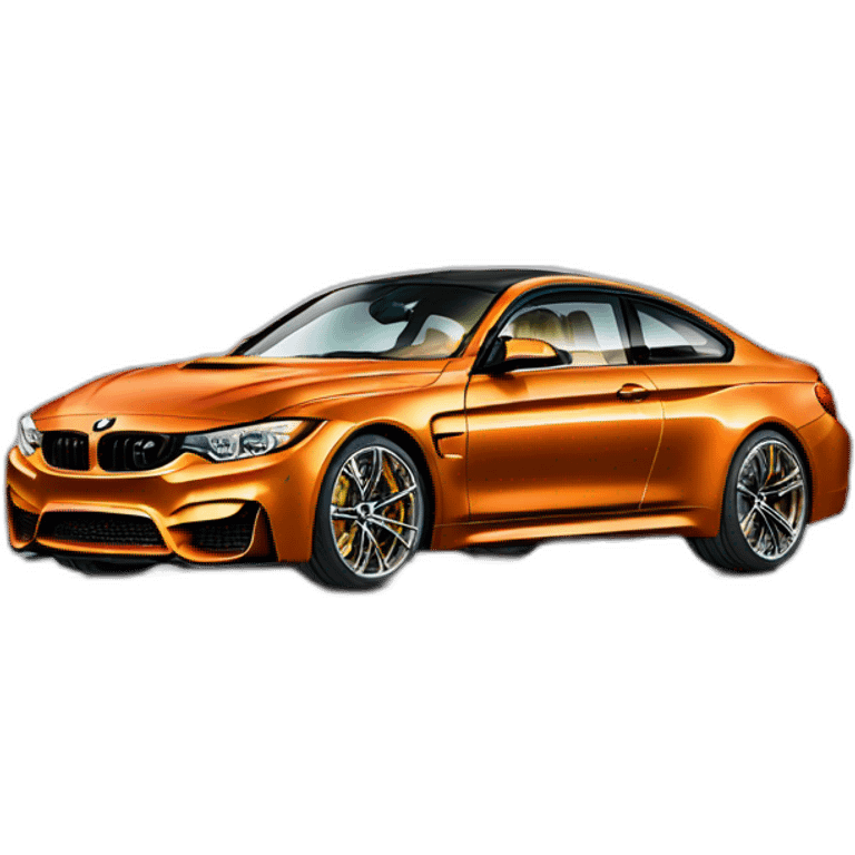 Bmw M4 compétition emoji