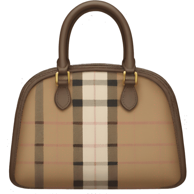 Burberry purse emoji