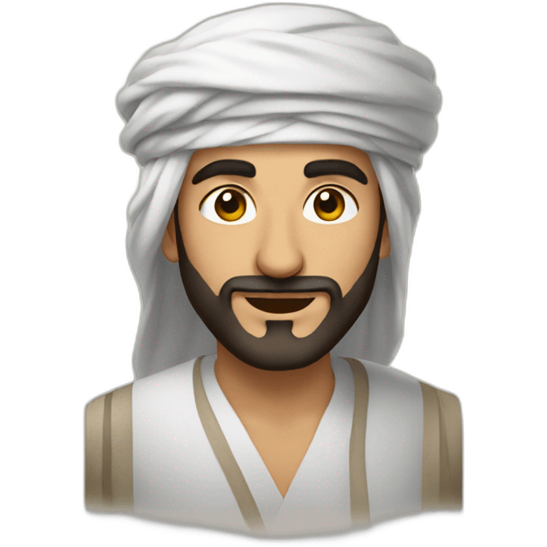 Male - arabic calligrapher emoji