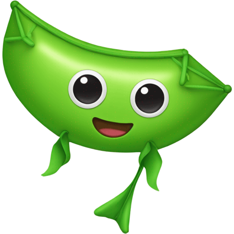 Pea kite emoji