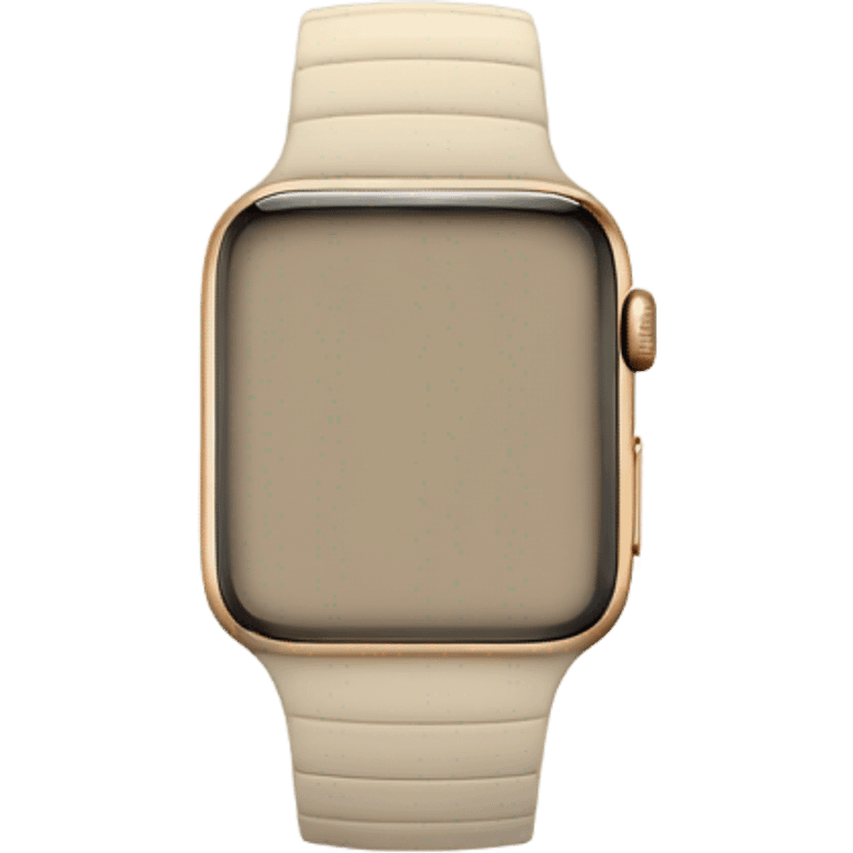 Apple Watch beige emoji