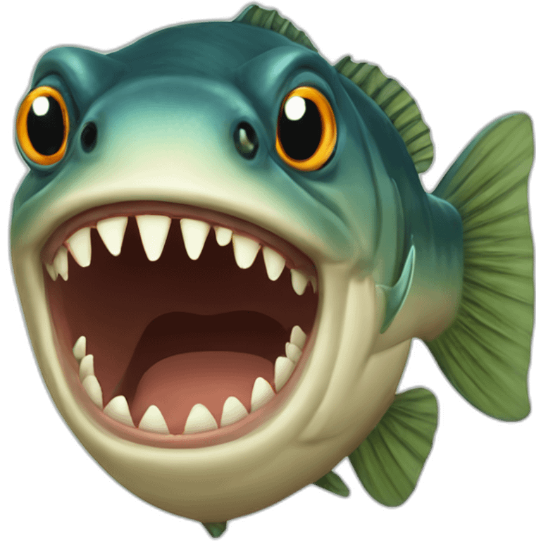 Piranha emoji