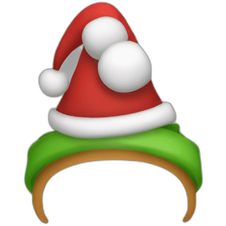 christmas hat emoji