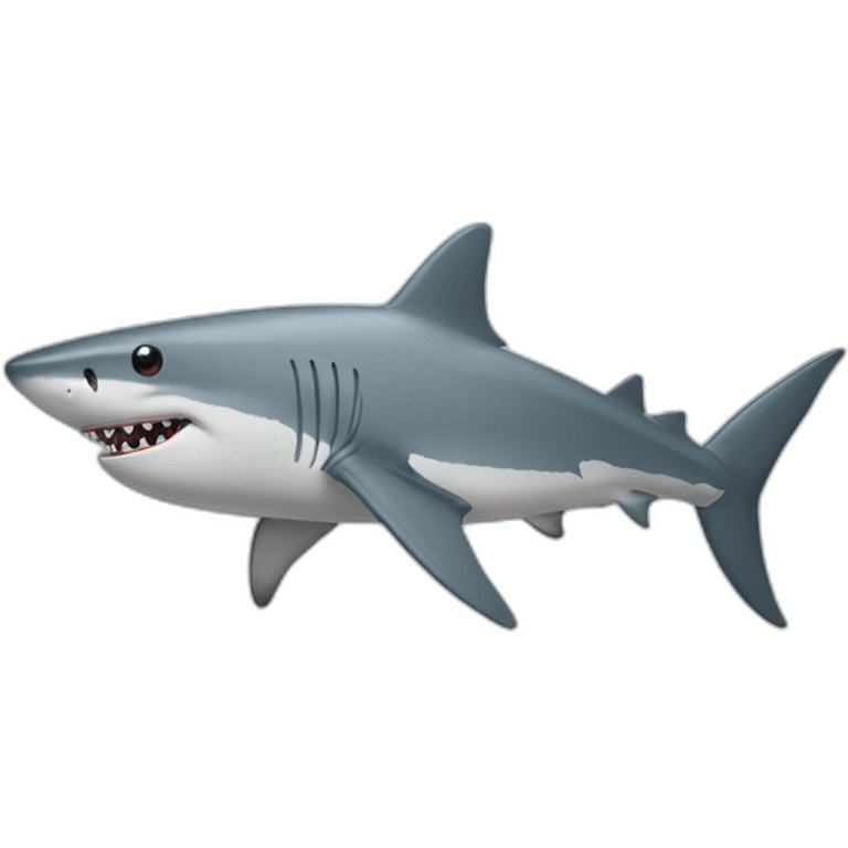 Shark pupet emoji