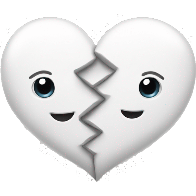 two white hearts emoji