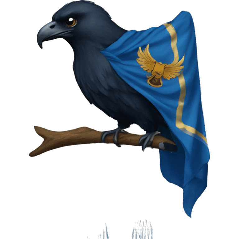 Ravenclaw scarf emblem  emoji