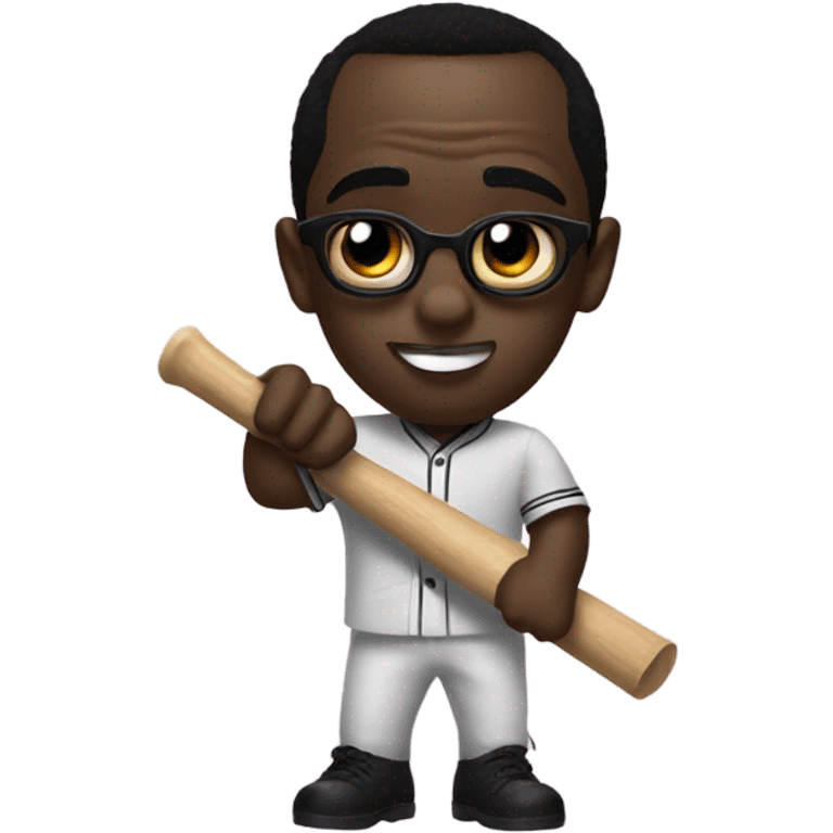 P diddy with a rubber bat emoji