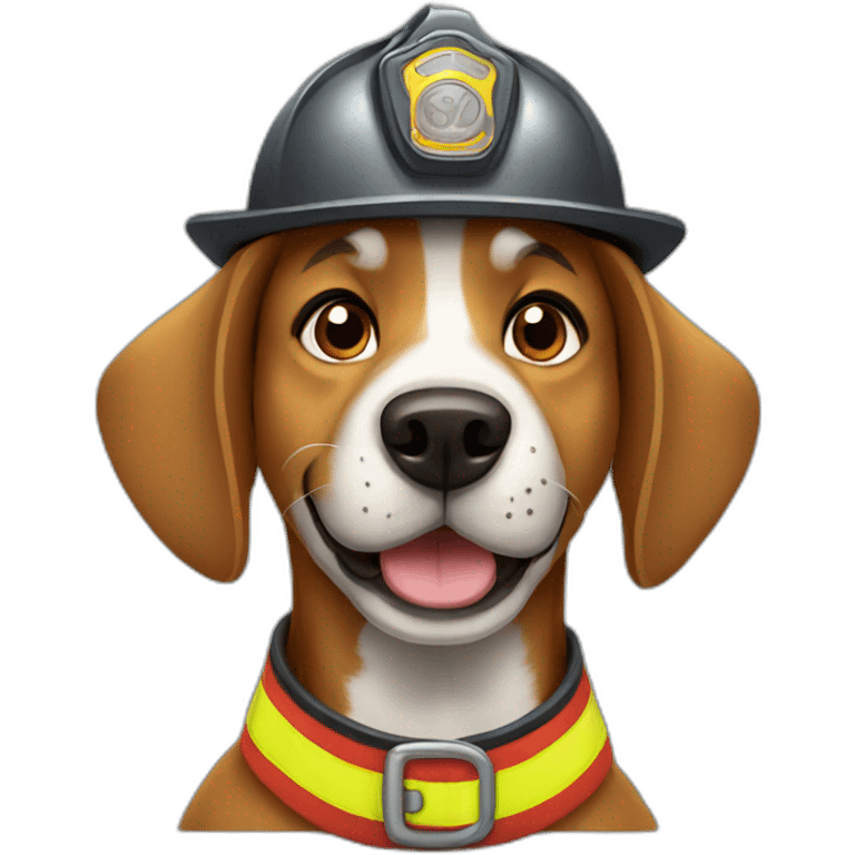 Fireman dog emoji