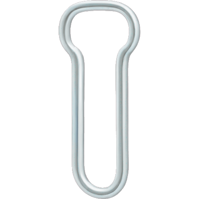 burgundy paper clip emoji