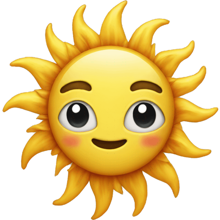 Sun emoji