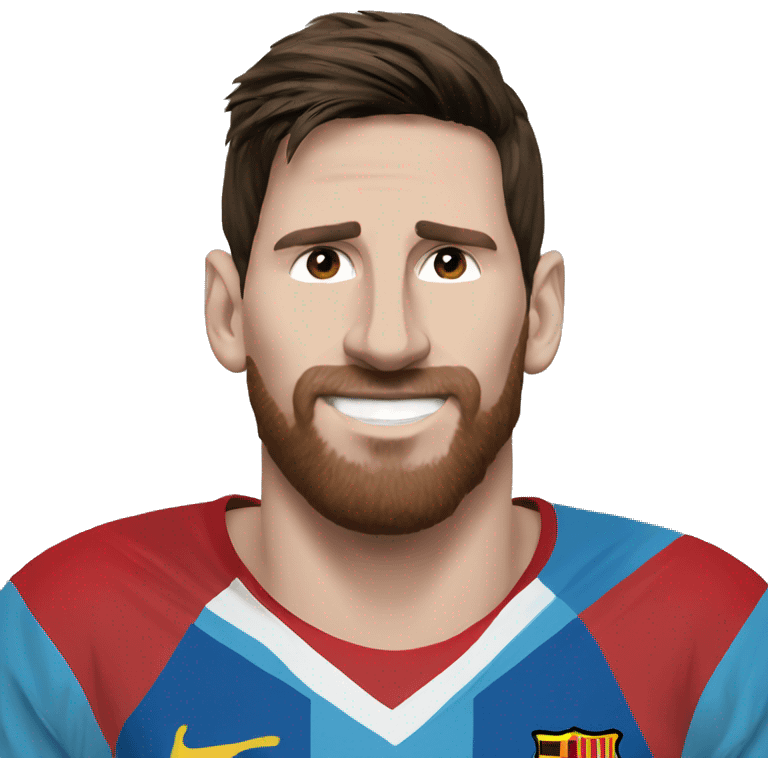 Red flag with messi emoji