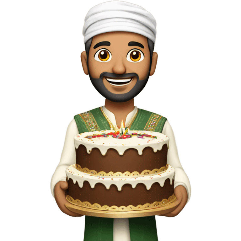 Happy Birthday from a Kashmiri man  emoji