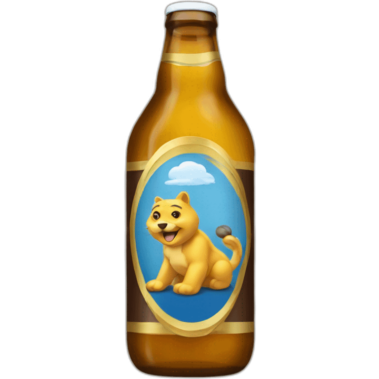 ça avec une bière emoji