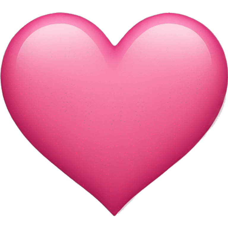 Pink heart  emoji