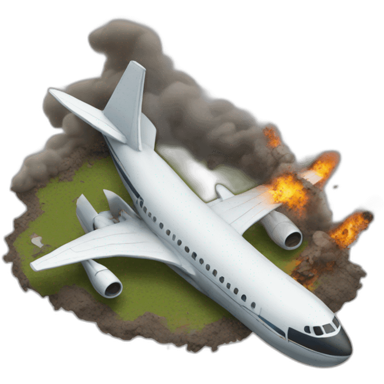 plane crash emoji