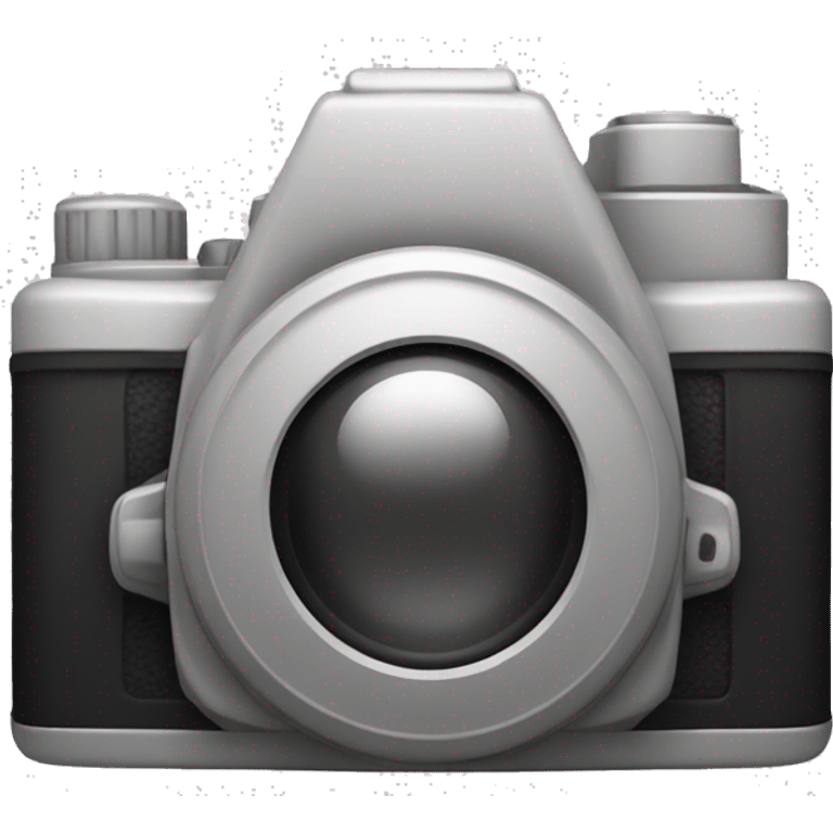 A camera app black and white and gray theme   emoji