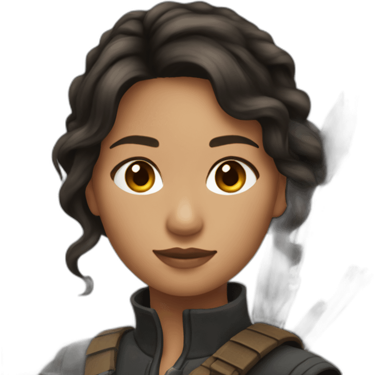 colored katniss everdeen emoji