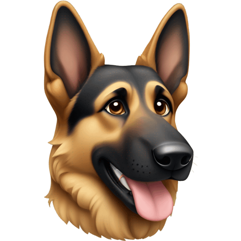 German shepherd emoji