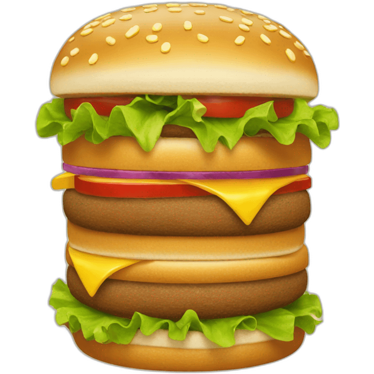 big mac emoji