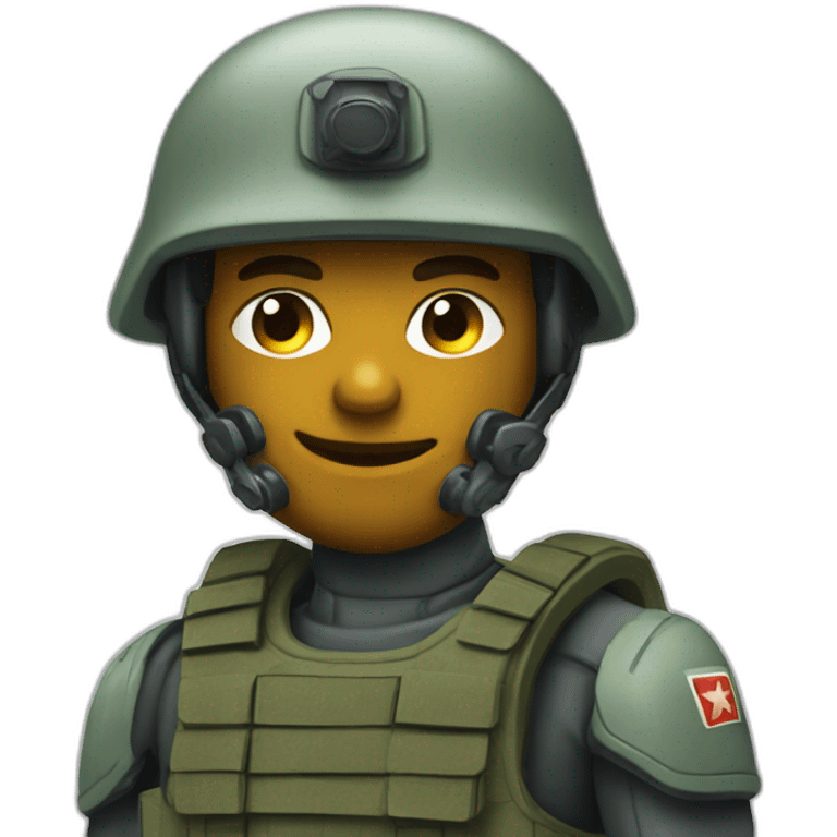 Soldat cyborge emoji