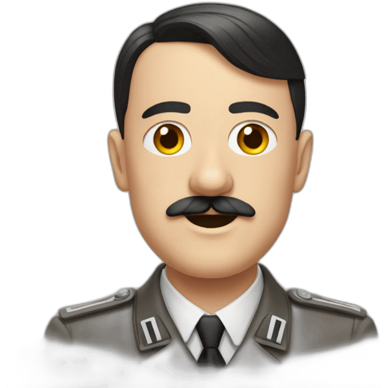 Hitler qui fait bonjour  emoji