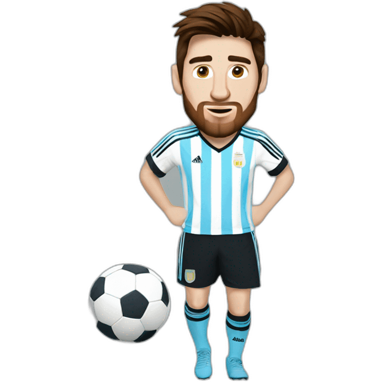 Messi argentina emoji